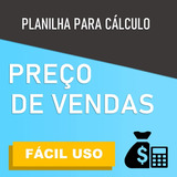 Planilha Para Cálculo Do Preço De Venda Final Com Impostos