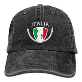 Italia Italia Bandera Italiana Gorra Para Adultos Sombreros 