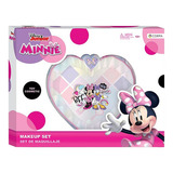 Set Juego De Maquillaje Corazon Facetado Minnie Disney