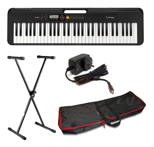 Teclado Casio 61 Teclas Ct-s200 + Funda + Soporte + Fuente