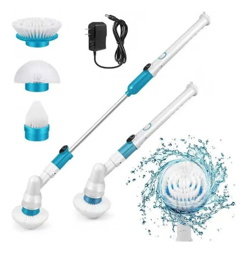 Esfregão Elétrico Vassoura Spin Mop Recarregável Casa