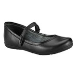 Zapato Escolar Niña Dama Coqueta 31102-a Negro 22-26 T2