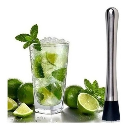 Socador Macerador Caipirinha Drink Cozinha Inox Amassador  