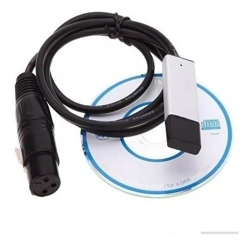 Adaptador Interfaz Usb A Dmx Dmx512 Led Lighting Xlr Cable