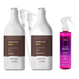 Lowell Protect Care Power Nutri Kit Shampoo Cond E Fluído 