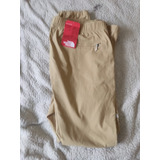 Pans North Face Color Kaki ,café Claro,talla Xl