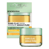 L'oreal Paris Máscara Facial De Arcilla Pura Con Limón Yu.