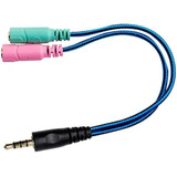 Cable Conector Cualquier Auricular Con Microfono A Notebook