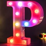 Letras Luminosas Led, Decoración Industrial Vintage, L...