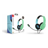 Pdp Gaming Lvl40 Audifonos Para Nintendo Switch Azul/verde