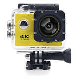 Cámara Deportiva 4k Hd Wifi Sumergible Tipo Go Pro