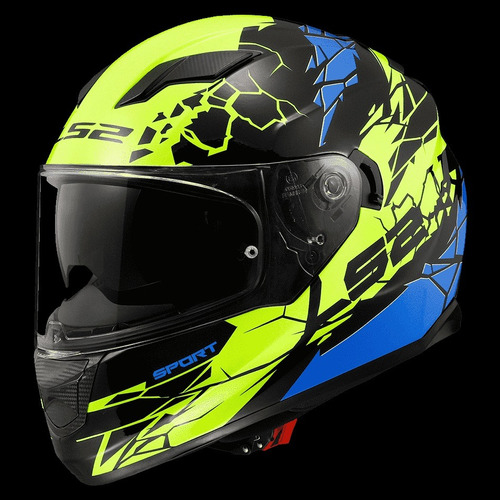 Casco Ls2 Ff 320 Evo Doble Visor Nuevo Modelo Moto Delta