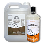 Combo Shampoo De Côco 5 L + Condicionador 1 L De Cavalo Off