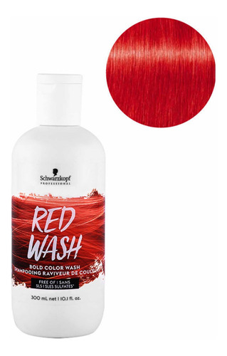 Red Wash Schwarzkopf Shampoo Rojo Intenso 300 Ml