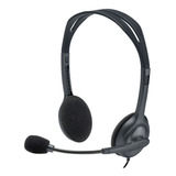 Auricular Headset Logitech H111 Stereo 3.5 Mic Cancela Ruido