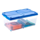 Caja Organizadora Plástica  100 Lts Modelo Rollbox Wco