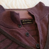 Sweater Massimo Dutti Morado Café