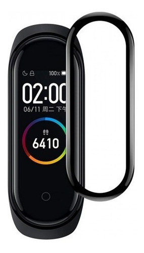 Vidrio Templado 9d Para Xiaomi Mi Band 5 Full Glue