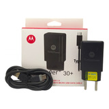 Carregador Para Motorola Turbo 30w 4.0 Tipo C G31 G30 G22