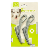 Pack X 2 Cepillo De Dientes Perros Mascota Higiene Cuidado