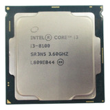 Procesador Intel I3-8100 Sr3n5 3.60ghz L809e844 14nm 64gb