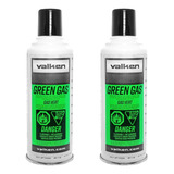 Green Gas X 2 Airsoft Marcadoras 1000 Ml Silicona Usa Valken