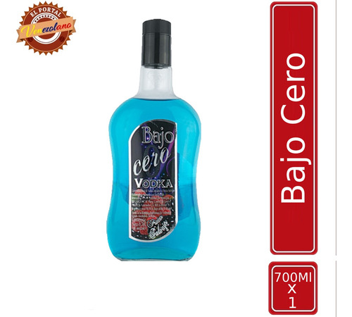 Bajo Cero Azul Vodka Venezolano - L a $64