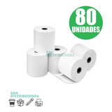 Rollo De Papel Termico Husares 1180 80mm 80x45 Mts Caja X80