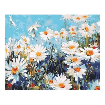 Kit De Pintura De Diamante 5d Margaritas 40x30 Diamond Paint | MercadoLibre