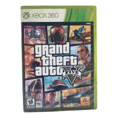 Grand Theft Auto V Gta 5 Xbox 360 Físico Original   (Reacondicionado) | Envío gratis