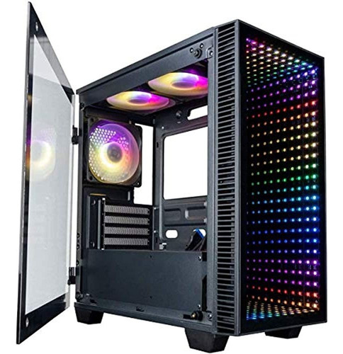 Estuche Inteligente Corsair Icue 220t Rgb Airflow De Vidrio 