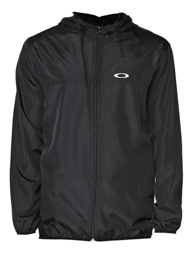 Jaqueta Oakley Windbreaker Preta