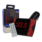 Transmisor Auto Bluetooth Reproductor Mp3 Control Remoto