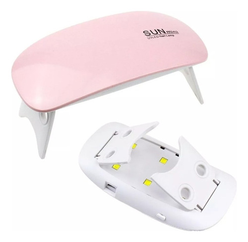 Mini Lampara Uv/led Para Uñas Gel Esmalte Semi Permanente