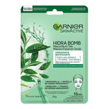 Mascarilla Facial Garnier Skinactive Con Ácido Hialurónico Tipo De Piel Normal