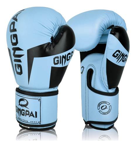 Guantes De Boxeo Profesional Con Velcro De 6-12 Oz