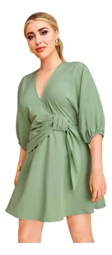 Vestido Cklass Verde 231-76 Saldos/outlet Mchn