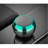 Caixinha Som Bluetooth Tws Metal Mini Speaker Amplificada 3w Cor Verde Voltagem Bivolt