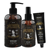 Kit Anti Grasa Magistral Sir Fausto: Shampoo + Tónico + Pomo