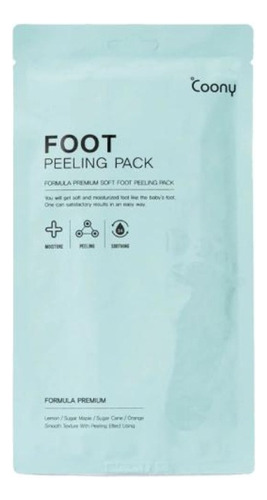 Coony Mascarilla Peeling Foot Premium  Exfolia E Hidrata