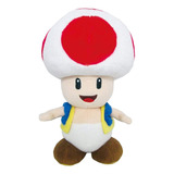 Peluche Super Mario All Star Toad 20 Cm Nuevo