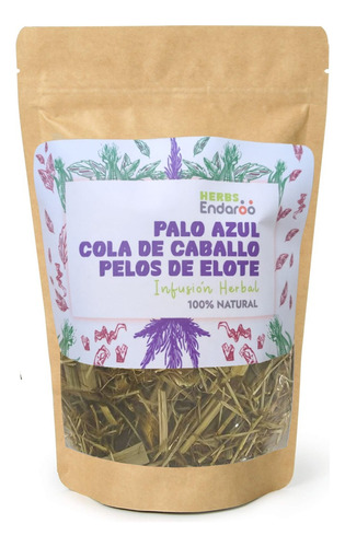 Palo Azul, Cola De Caballo Y Pelo De Elote Tisana Premium  