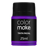 Tinta Facial Liquida 25ml Roxo Color Make