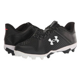 Spikes Beisbol Softbol Under Armour Rubber Low Ngro Infantil