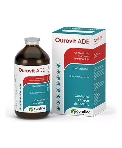 Vitamina Ade Ourovit Ade 250ml Ourofino