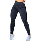 Calça Legging Frio Flanelada Fem. Inverno Forrada Cós Alto