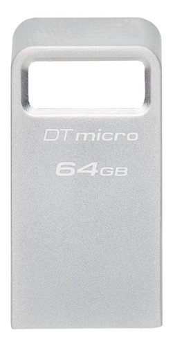 Kingston 64gb Datatraveler Micro Usb Flash Drive 200 Mb/s Color Gris