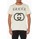 Gucci Playera Oversized Crema 100% Original