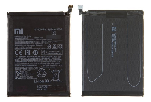 Bateria Original Xiaomi Redmi Note 10 5g Model Bn5a 5000mha