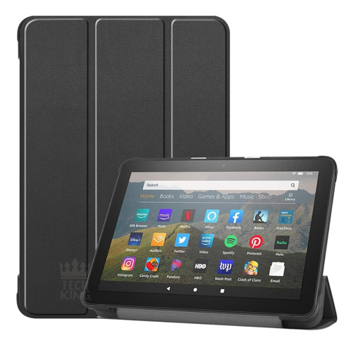 Case Magnetica + Caneta Touch Para Fire Hd8 Plus 12ª Geração